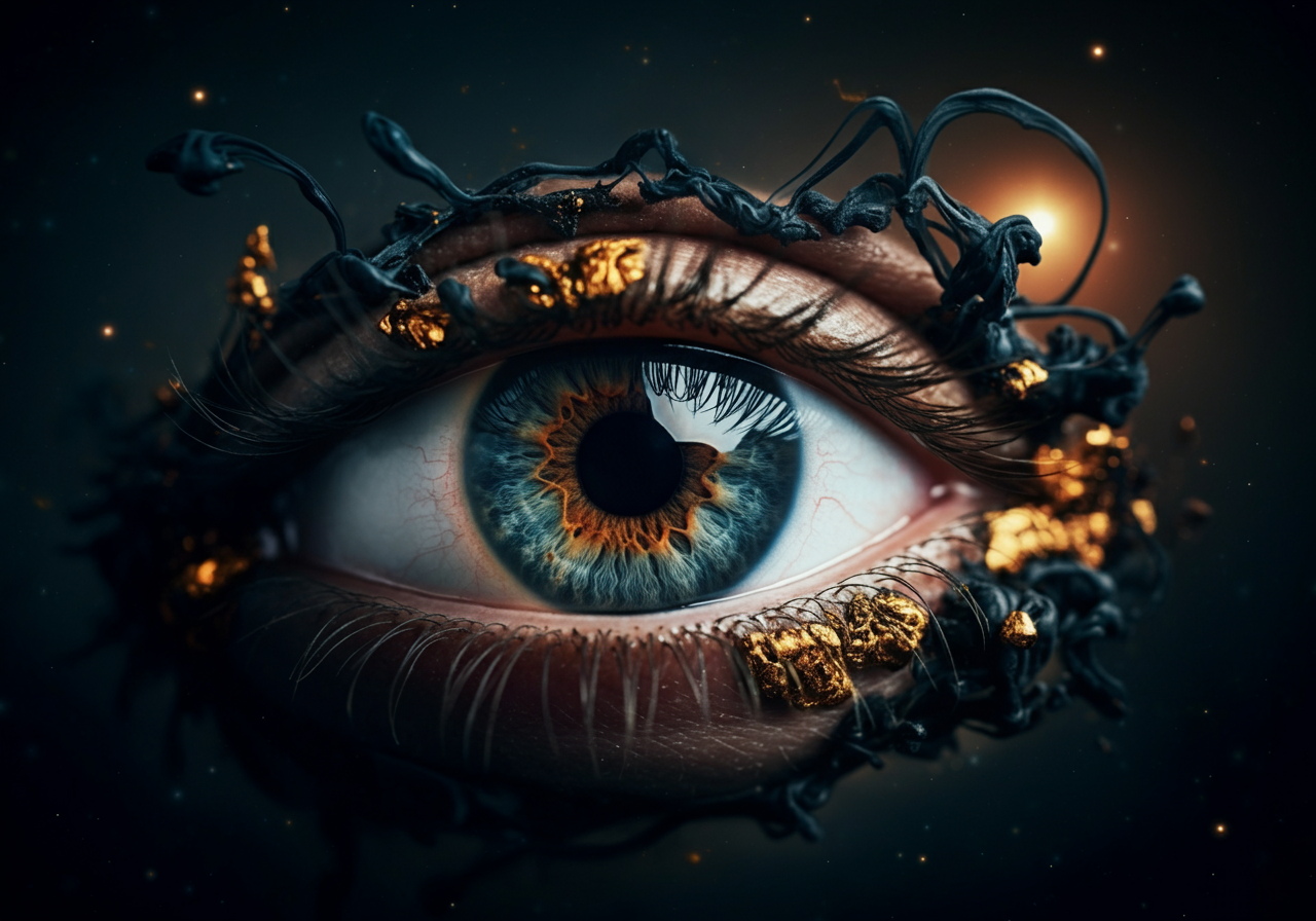 Evil eye removal session—clearing negative energy and restoring alignment with spiritual protection